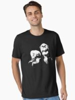 Statler and Waldorf Middle Finger Unisex T-Shirt - Image 2