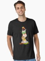 Sushi Molcars Pui Pui Molcar Cute Toppling Tower Unisex T-Shirt