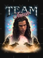 Team Jacob Cursed Fan Collage Unisex T-Shirt - Image 7