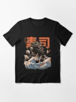 The Black Sushi Dragon Unisex T-Shirt