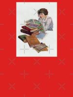 The book worm and her favorite book Unisex T-Shirt