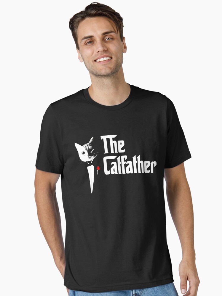 the-catfather-father-of-cats-funny-cat-dad-unisex-t-shirt-71e986da-583668314608 The Catfather Father Of Cats Funny Cat Dad Unisex T-Shirt - Image 1