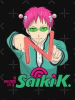 The Disastrous Life of Saiki K Main Character Art Unisex T-Shirt