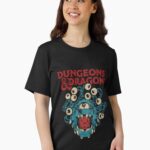 The Dungeons And dragons Retro Wave Unisex T-Shirt