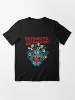 The Dungeons And dragons Retro Wave Unisex T-Shirt - Image 3
