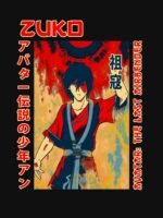 The Last Airbender Avatar Action Anime Zuko Funny Art Unisex T-Shirt