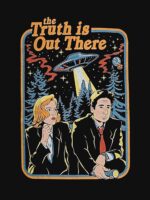 The truth is out there - X Files funny Unisex T-Shirt - Image 7