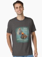 Think Twice? I Don't Even Think Once capybara word art Unisex T-Shirt