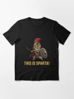 This is Sparta - Kawaii Spartan Warrior Greek Meme Unisex T-Shirt