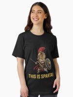 This is Sparta - Kawaii Spartan Warrior Greek Meme Unisex T-Shirt