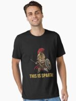 This is Sparta - Kawaii Spartan Warrior Greek Meme Unisex T-Shirt