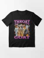 Throat Goat Funny Offensive Adult Humor Unisex T-Shirt - Image 3