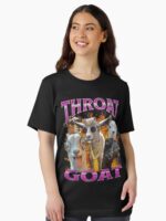 Throat Goat Funny Offensive Adult Humor Unisex T-Shirt - Image 2