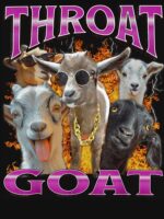 Throat Goat Funny Offensive Adult Humor Unisex T-Shirt - Image 7
