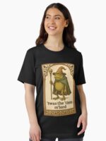 Twas The 'Tism M'lord Funny Wizard Frog Autism Unisex T-Shirt