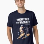 UFO funny Lets Surf Gintoki Unisex T-Shirt