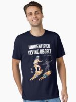 UFO funny Lets Surf Gintoki Unisex T-Shirt