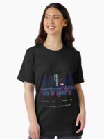 VA 11 Hall A Cyberpunk Bartender Action Menu Screen Unisex T-Shirt