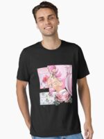 Vaporwave Chibi Moon Unisex T-Shirt