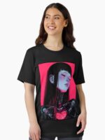 Vaporwave Cyborg Heart Girl Unisex T-Shirt
