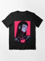 Vaporwave Cyborg Heart Girl Unisex T-Shirt