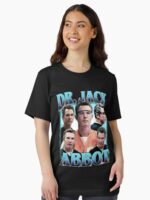 Vintage 90s Retro Dr. Jack Abbot Doctor Unisex T-Shirt - Image 2