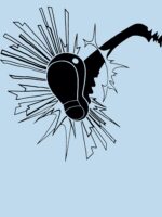 Vintage Anime Flying Kick Unisex T-Shirt