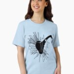 Vintage Anime Flying Kick Unisex T-Shirt