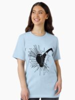 Vintage Anime Flying Kick Unisex T-Shirt