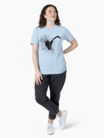 Vintage Anime Flying Kick Unisex T-Shirt