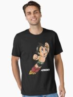 Vintage Astroboy Anime Robot Show Astro Boy Space Art Childhood Cartoon Manga Unisex T-Shirt