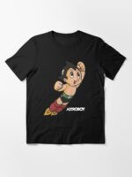 Vintage Astroboy Anime Robot Show Astro Boy Space Art Childhood Cartoon Manga Unisex T-Shirt