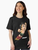 Vintage Astroboy Anime Robot Show Astro Boy Space Art Childhood Cartoon Manga Unisex T-Shirt