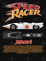 Vintage Classic Car Speed Racer Mach 5 Unisex T-Shirt