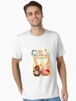 Vintage Girls Book cover Unisex T-Shirt