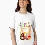 Vintage Girls Book cover Unisex T-Shirt