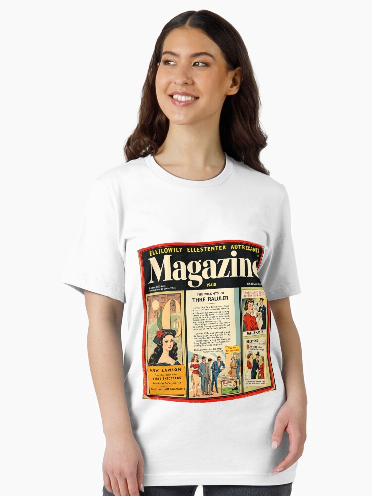 Vintage Magazine Unisex T-Shirt