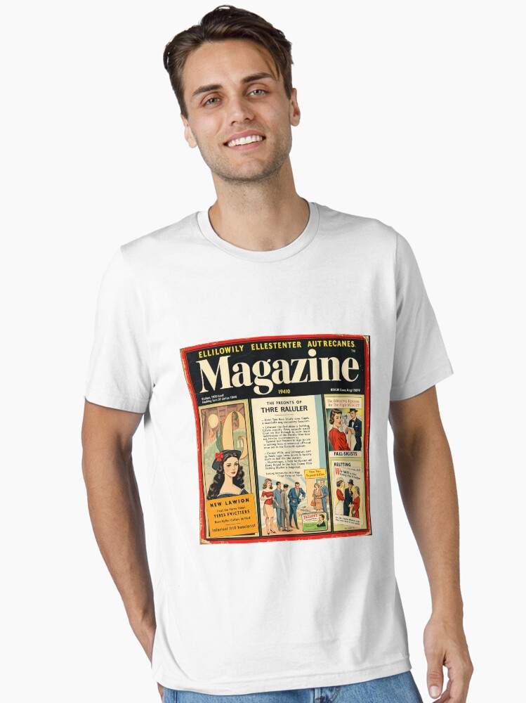 Vintage Magazine Unisex T-Shirt