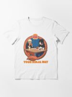 Vintage Naruto & Sasuke Your Ninja Way Burger King T-shirt, Acid Wash Burger King Anime Collaboration Tee Unisex T-Shirt