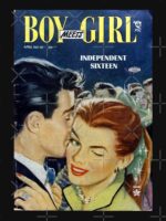 Vintage Romance Comic Book Cover - Boy Meets Girl Unisex T-Shirt