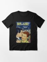 Vintage Romance Comic Book Cover - Boy Meets Girl Unisex T-Shirt