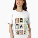 Virginia Woolf Book Covers Unisex T-Shirt