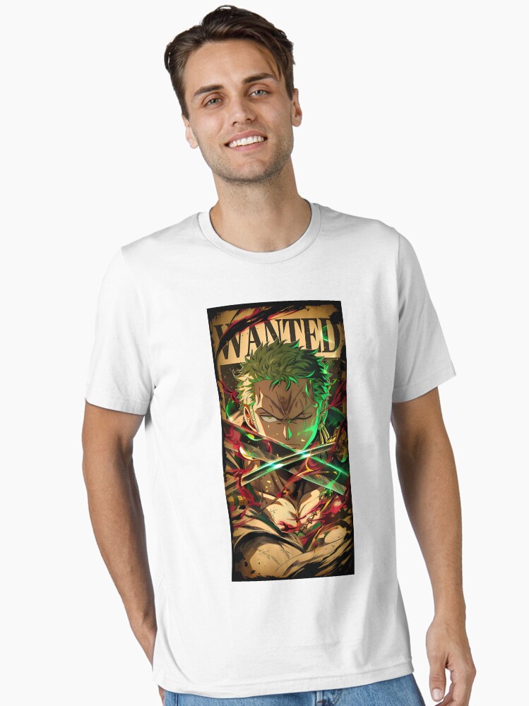 Wanted Blade Swordsman – Relentless Anime Warrior Art Unisex T-Shirt