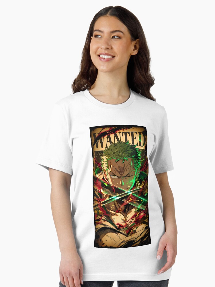 Wanted Blade Swordsman – Relentless Anime Warrior Art Unisex T-Shirt