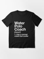 Water Polo Coach Funny Definition Design Trainer Gift Design Unisex T-Shirt - Image 3