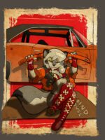 Wolf Girl 2 Unisex T-Shirt