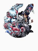 Young Fighter with Green Outfit and Determination Unisex T-Shirt